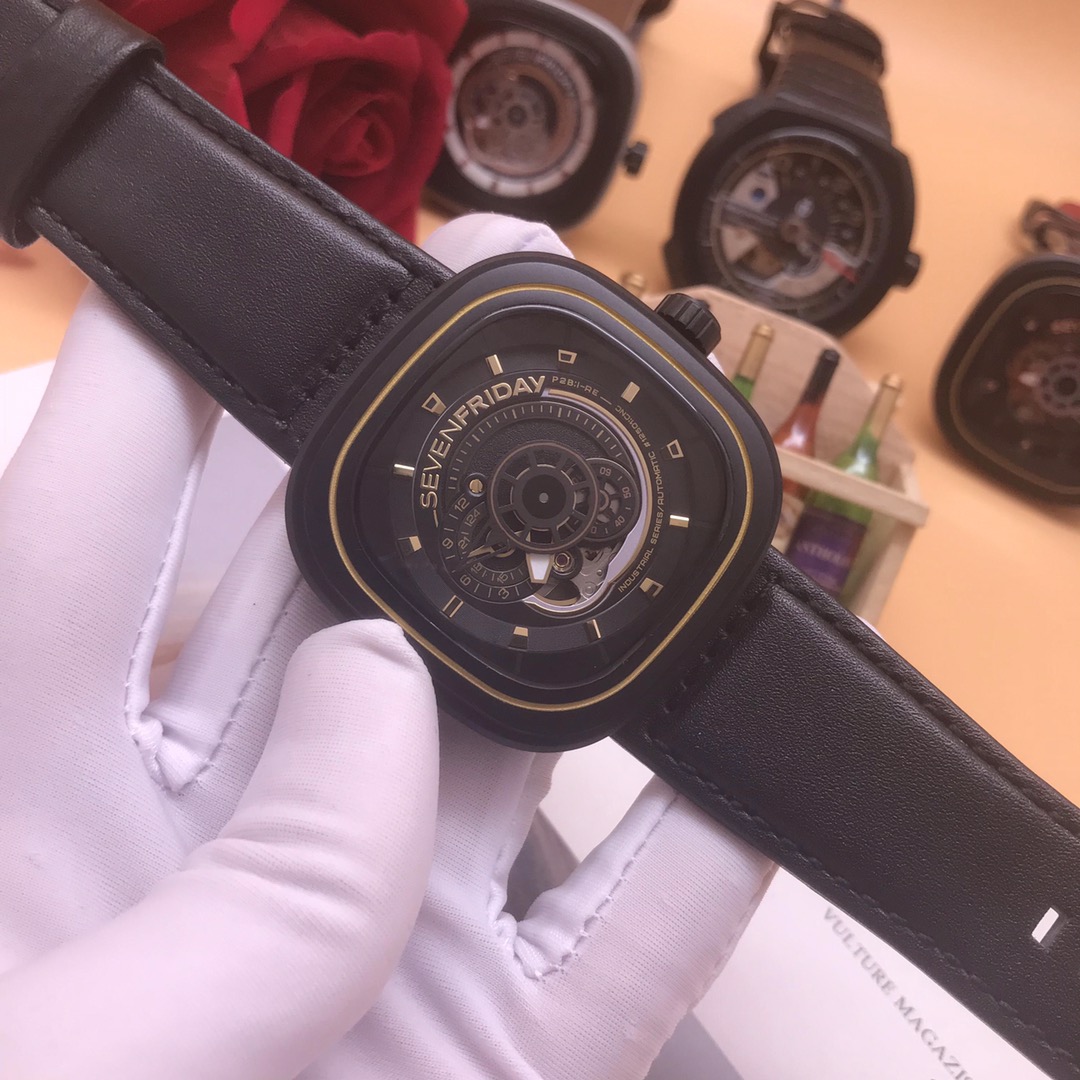 Lote Marca: Seven Fridays 💍 SEVENFRIDAY B/02 Diseño especial Esfera personalizada Muy único Sensación única …