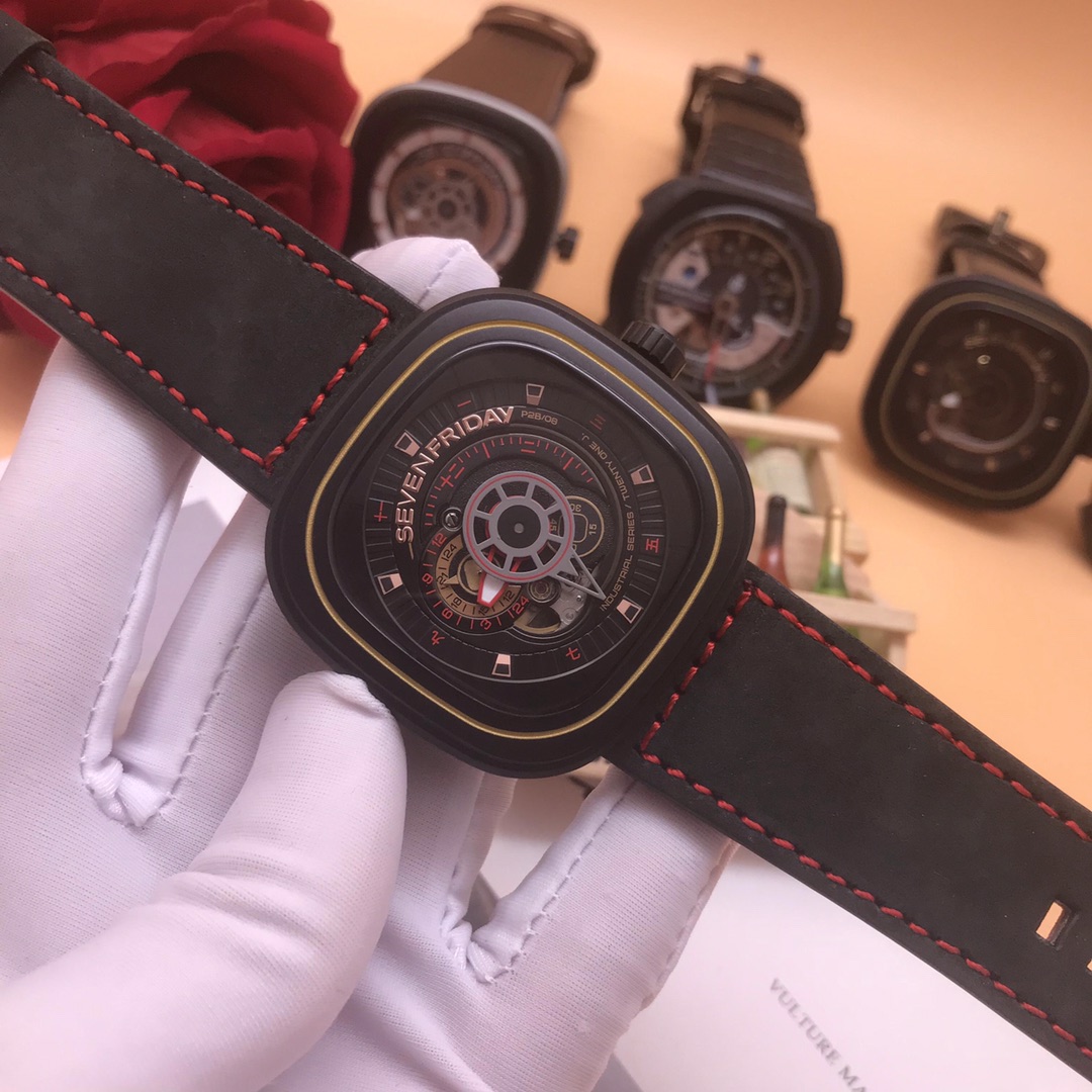 Lote Marca: Seven Fridays 💍 SEVENFRIDAY B/08 Diseño especial Esfera personalizada Muy único Sensación única …