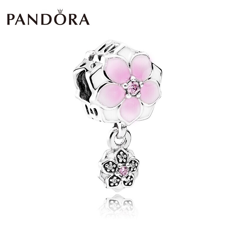 NO:103661,【PANDORA Pandora】Magnolia Necklace Product Parameter S Sterling Silver Support one-piece delivery, Pandora Necklace, necklace, pure silver19860909【PANDORA潘多拉】木兰花项链 产品参数S纯银 支持一件代发,潘多拉项链,necklace,pure silver,Jewelry