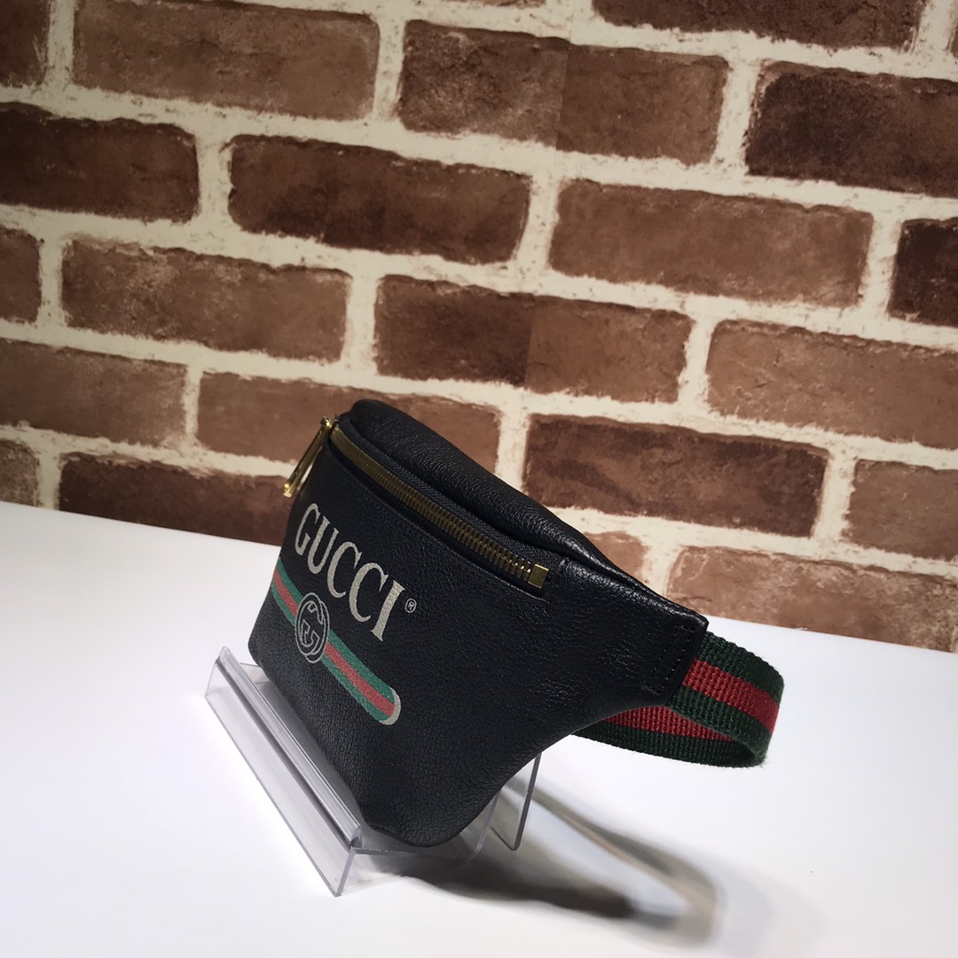 GUCCI古驰印花小号腰包527792