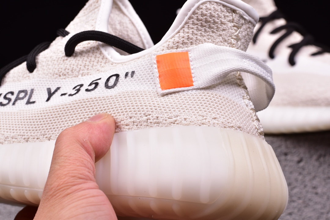 240 350V2椰子鞋创意联名 OFF联名 Yeezy350V2 Boost真爆米花 6