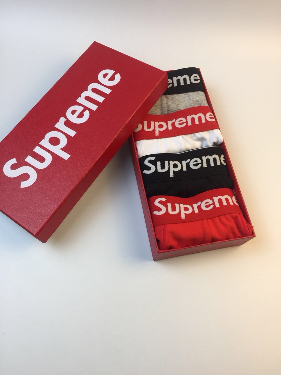 suPreme史上最火的一款纯棉面料超赞一盒3/四条装ＭXXL男士抗菌三角裤纯色纯棉内裤出新啦纯棉面料面