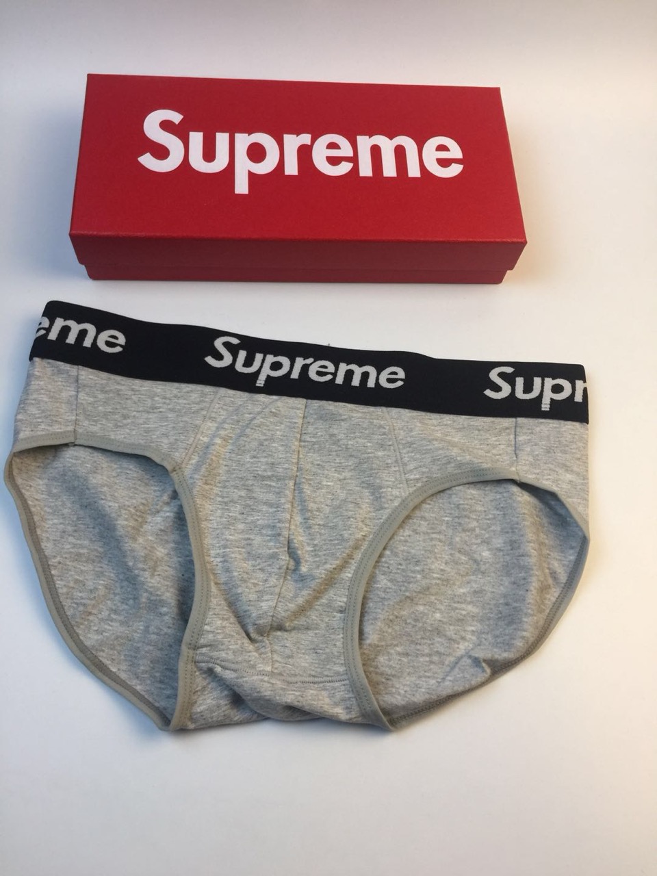 suPreme史上最火的一款纯棉面料超赞一盒3/四条装ＭXXL男士抗菌三角裤纯色纯棉内裤出新啦纯棉面料面