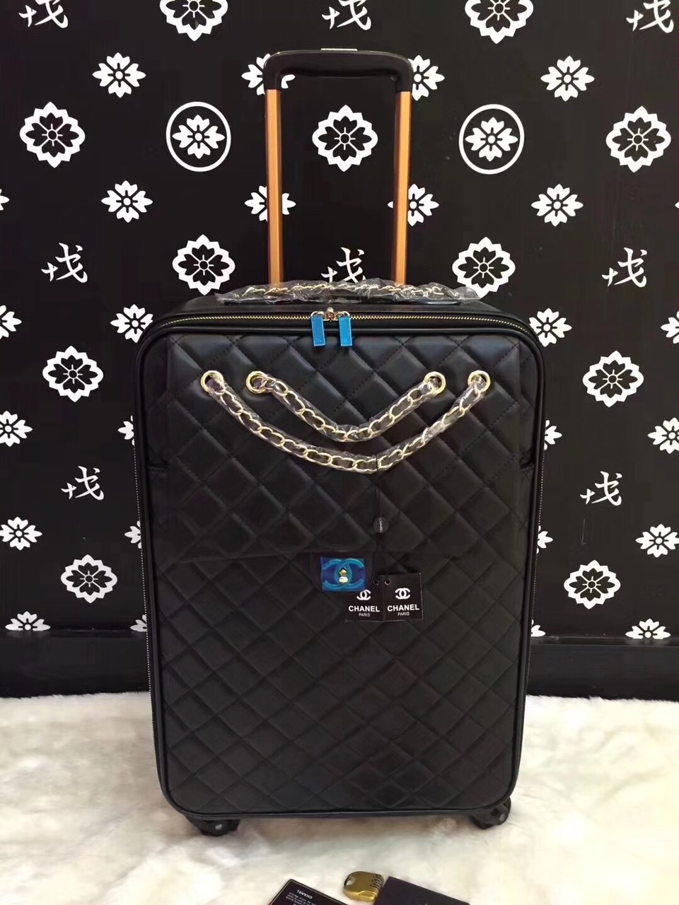 [Trolley Cases]Western Europe Chanel trolley box must-have for home travel B a