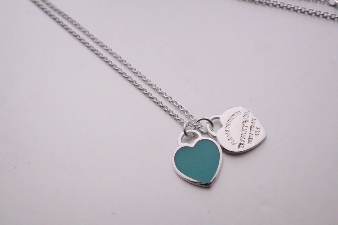 Tiffany & Co. 独家 双心项链