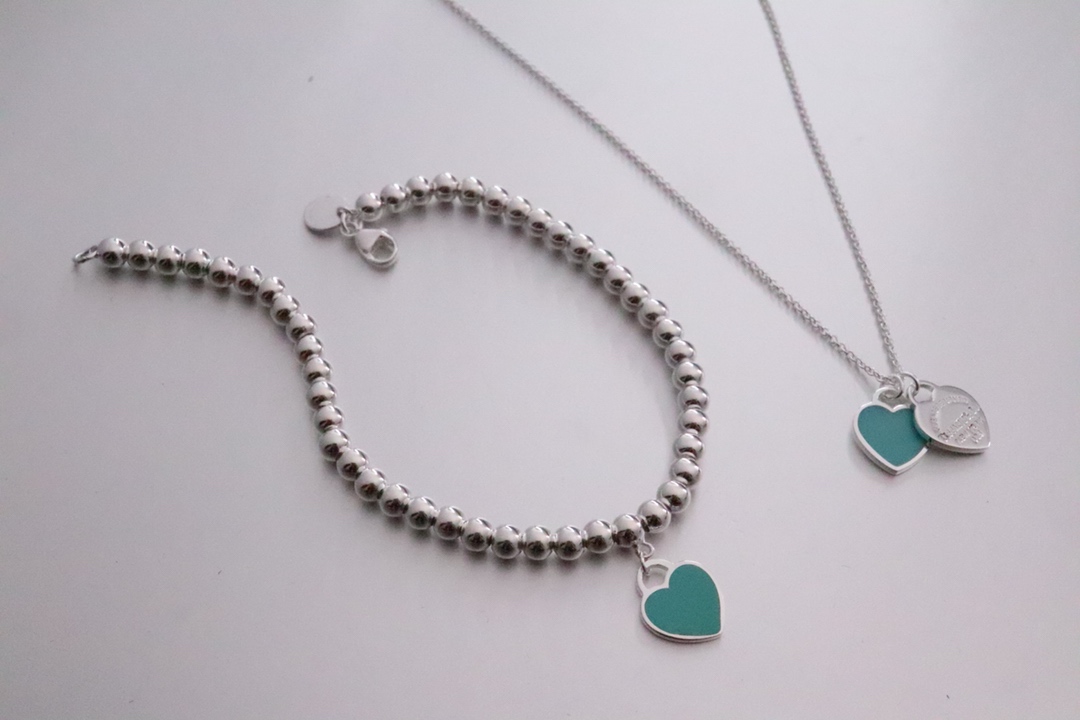 Tiffany & Co. 独家 双心项链