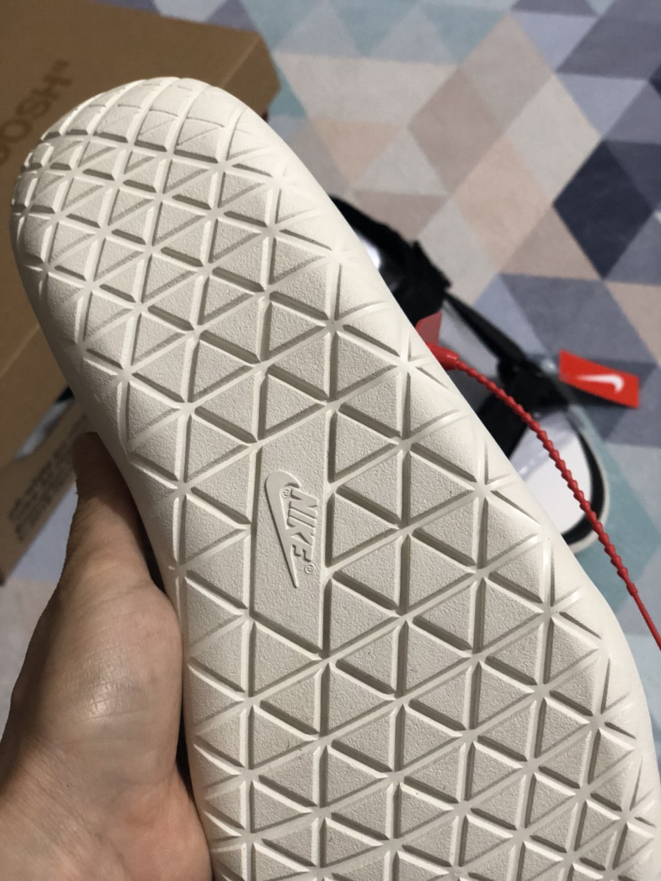 140 2019网红明星上脚爆款【官方正确版独家首发出货，36-45  】 off-white for Nike ”Nike Air Huarache” Boaverton Oregon USA C.2019-Teva 字样以彰显联名身份。