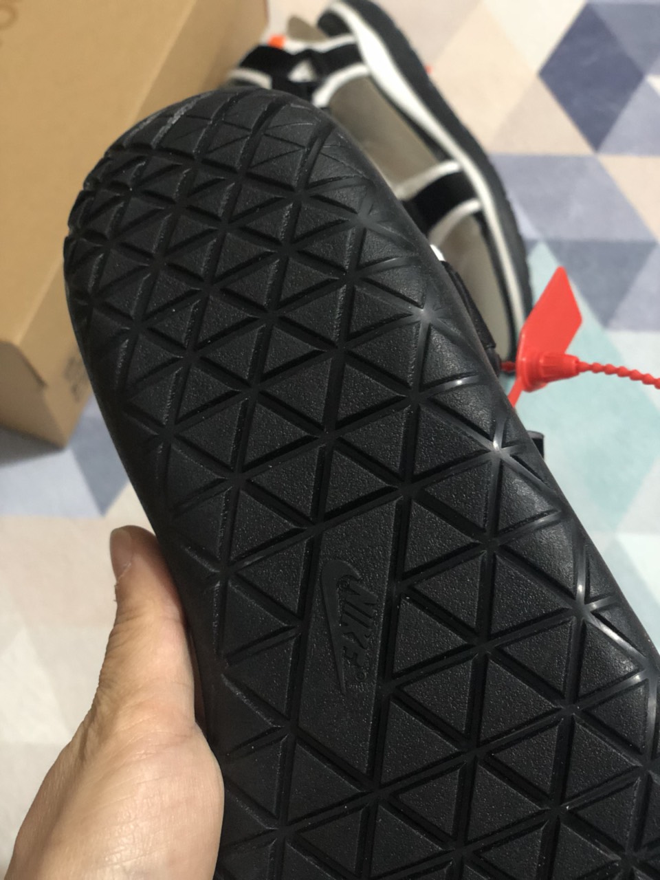 140 2019网红明星上脚爆款【官方正确版独家首发出货，36-45  】 off-white for Nike ”Nike Air Huarache” Boaverton Oregon USA C.2019-Teva 字样以彰显联名身份。