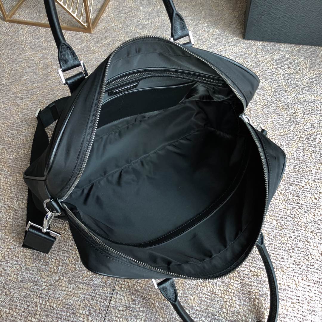 PRADA普拉达进口降落伞布料公文包2VE0891