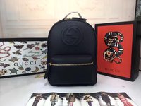 Gucci AAAAA+
 Bags Backpack Black Fashion