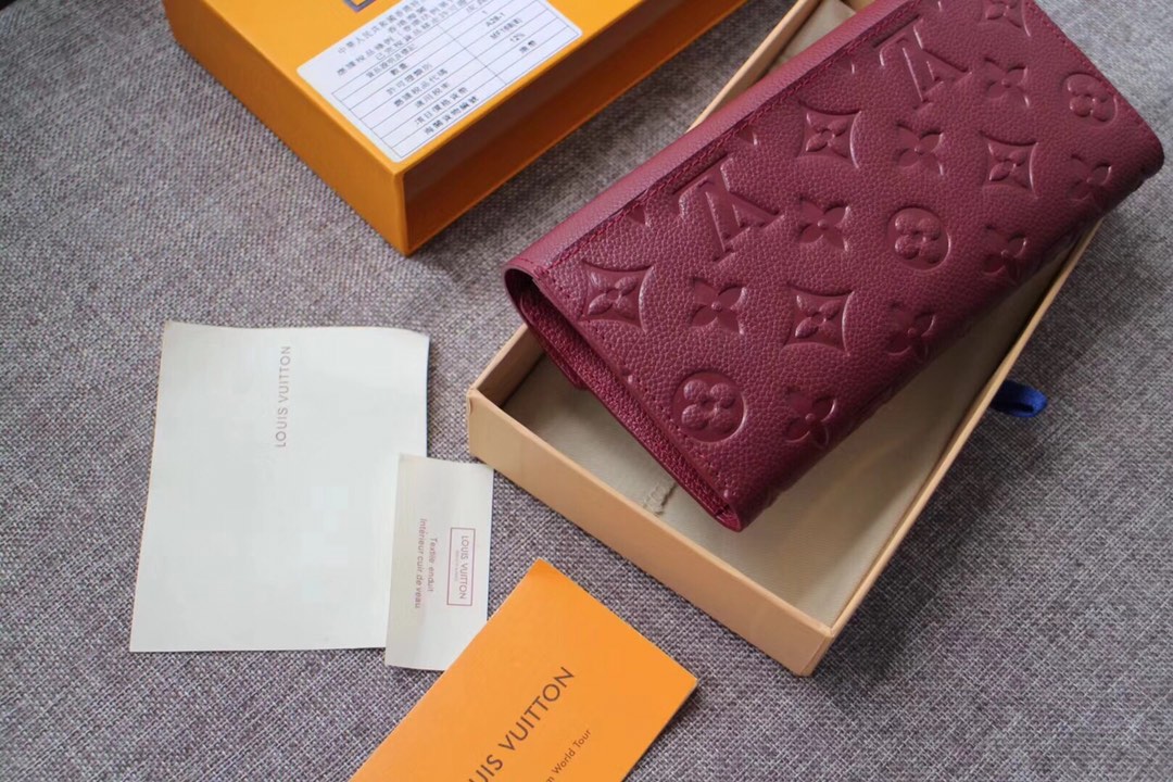 ルイ・ヴィトン M61182/60668 サラ財布 ダイヤモンドパターン