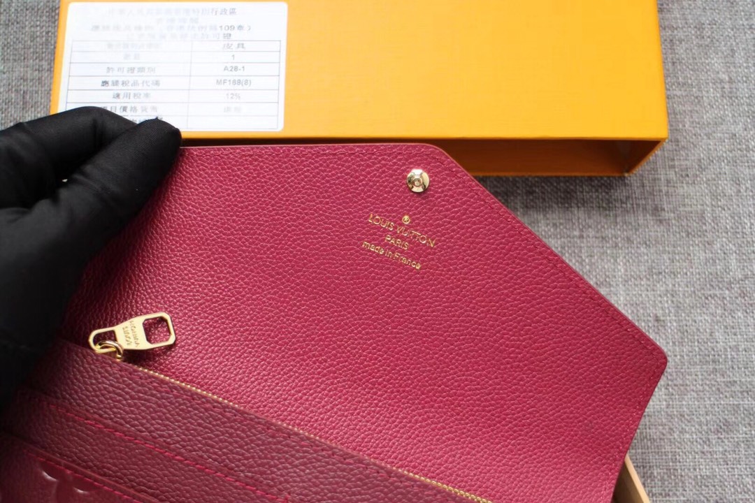 ルイ・ヴィトン M61182/60668 サラ財布 ダイヤモンドパターン