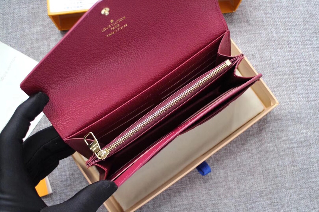 ルイ・ヴィトン M61182/60668 サラ財布 ダイヤモンドパターン