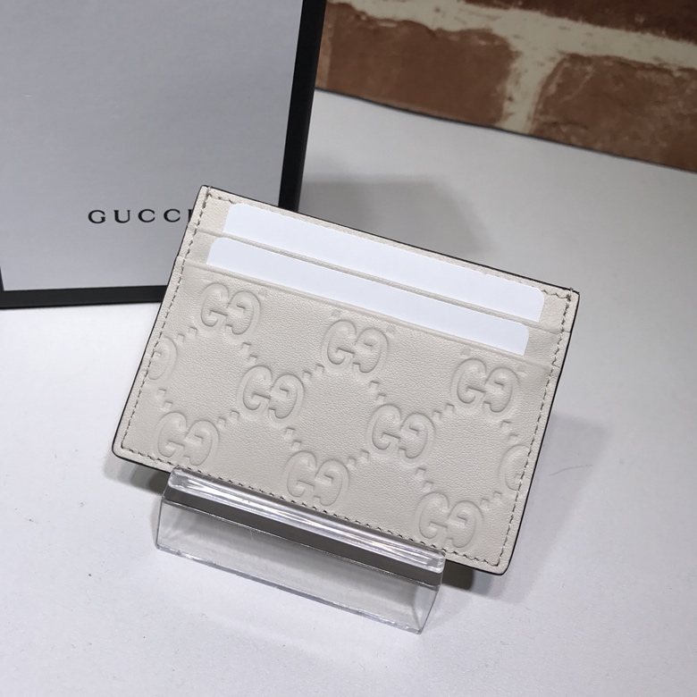 GUCCI古驰Signature皮革卡片夹473927