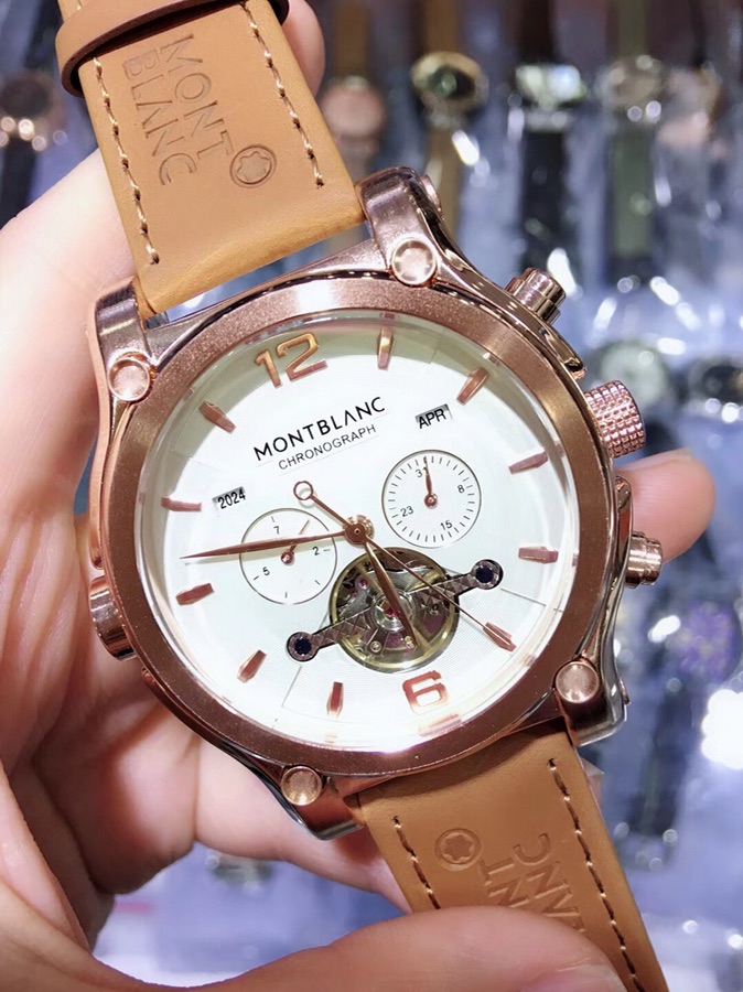 Montblanc Men’s Watch: Rose Gold, Top Quality Materials, 42mm Diameter - 图片 7