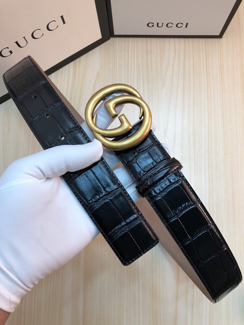 古驰 Gucci 高定典藏奢华工坊高定皮带配饰 #419D9290 5
