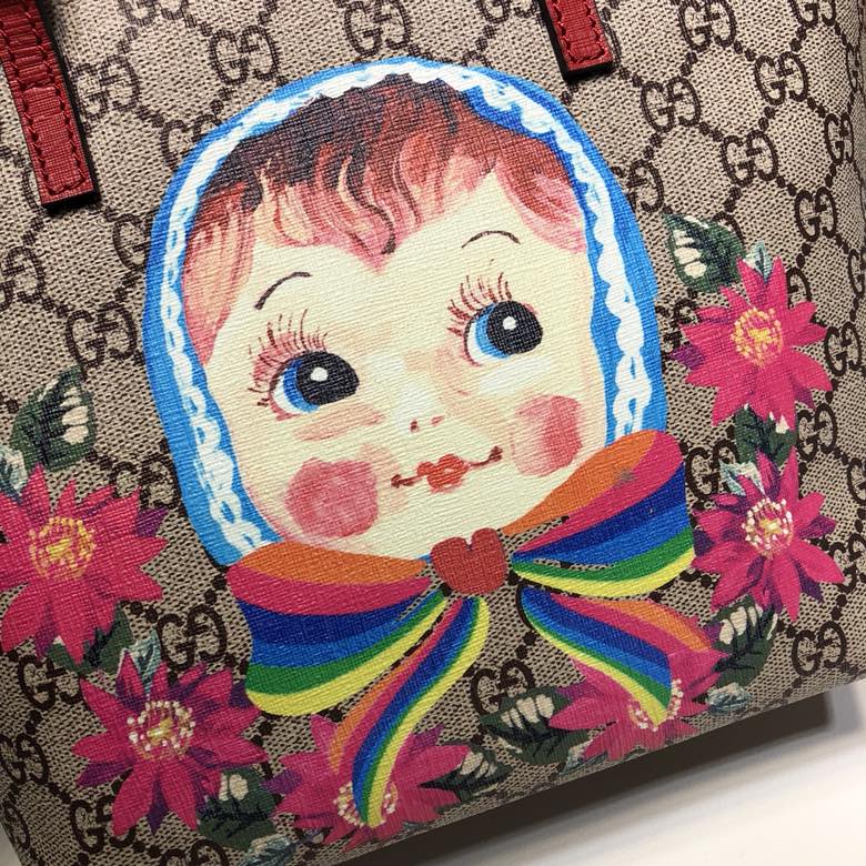 GUCCI古驰大婴儿印花购物袋410812