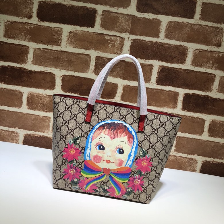 GUCCI古驰大婴儿印花购物袋410812