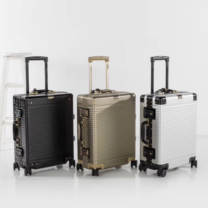 Maleta de viaje de aleación de aluminio y magnesio GUCCl, producto original de fábrica solo para exportación,…