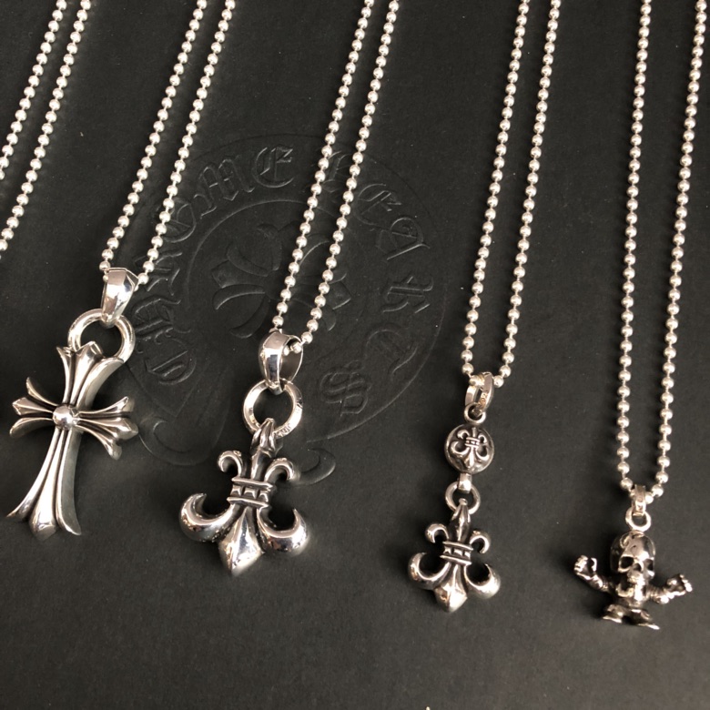 Chrome Hearts 𝐂𝐡𝐫𝐨𝐦𝐞 𝐡𝐞𝐚𝐫𝐭𝐬克罗心 款项链 版 部分项链