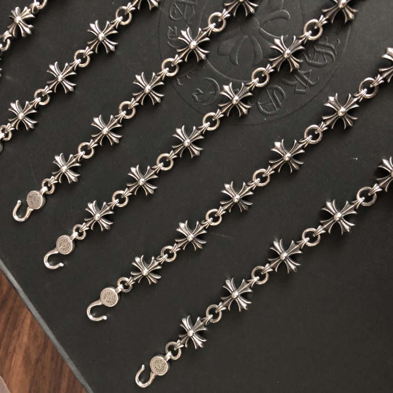 Chrome Hearts 品质克罗心Chrome Hearts 高版 拼接十字手链