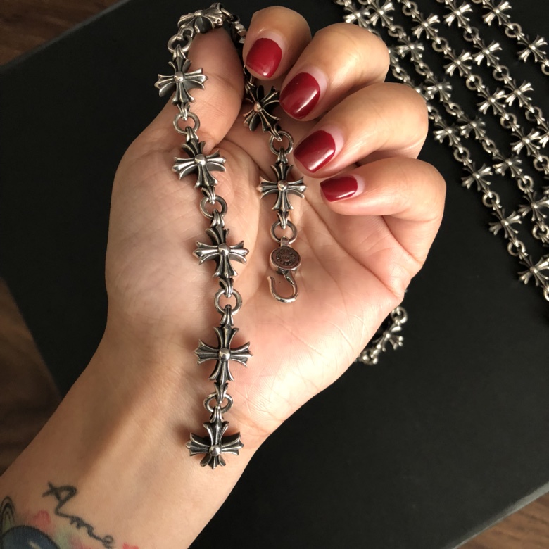Chrome Hearts 品质克罗心Chrome Hearts 高版 拼接十字手链