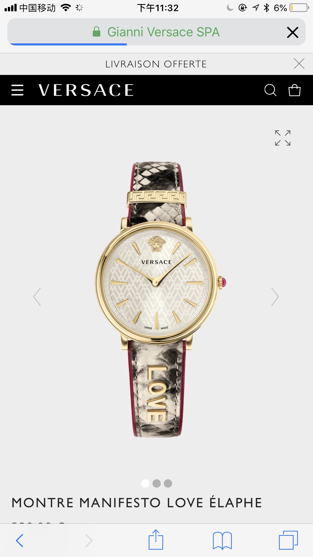 NO:157837,Batch: Original box: 50 New, Versace THE MANIFESTO series women's watch, unique original leather strap with logo, paired with ultra-thin surface, very good use, ~ 38mm watch diameter, original Swiss movement, sapphire glass!  , versace, versace19860909批: 原盒:50 新款,范思哲Versace THE MANIFESTO 系列女表,独具匠心原装真皮表带带Logo,搭配超薄表面,上手效果非常好,～38毫米表径,瑞士原装机芯,蓝宝石玻璃！,,versace,versace,Watch