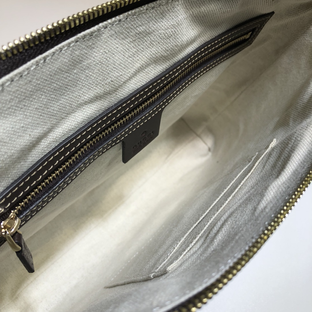 GUCCI古驰高级人造帆布手拿包523603