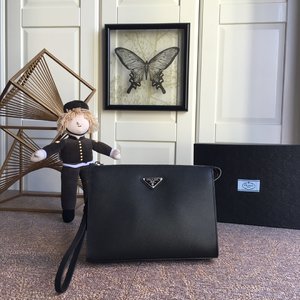 Perfect Quality Prada Clutches & Pouch Bags Cowhide