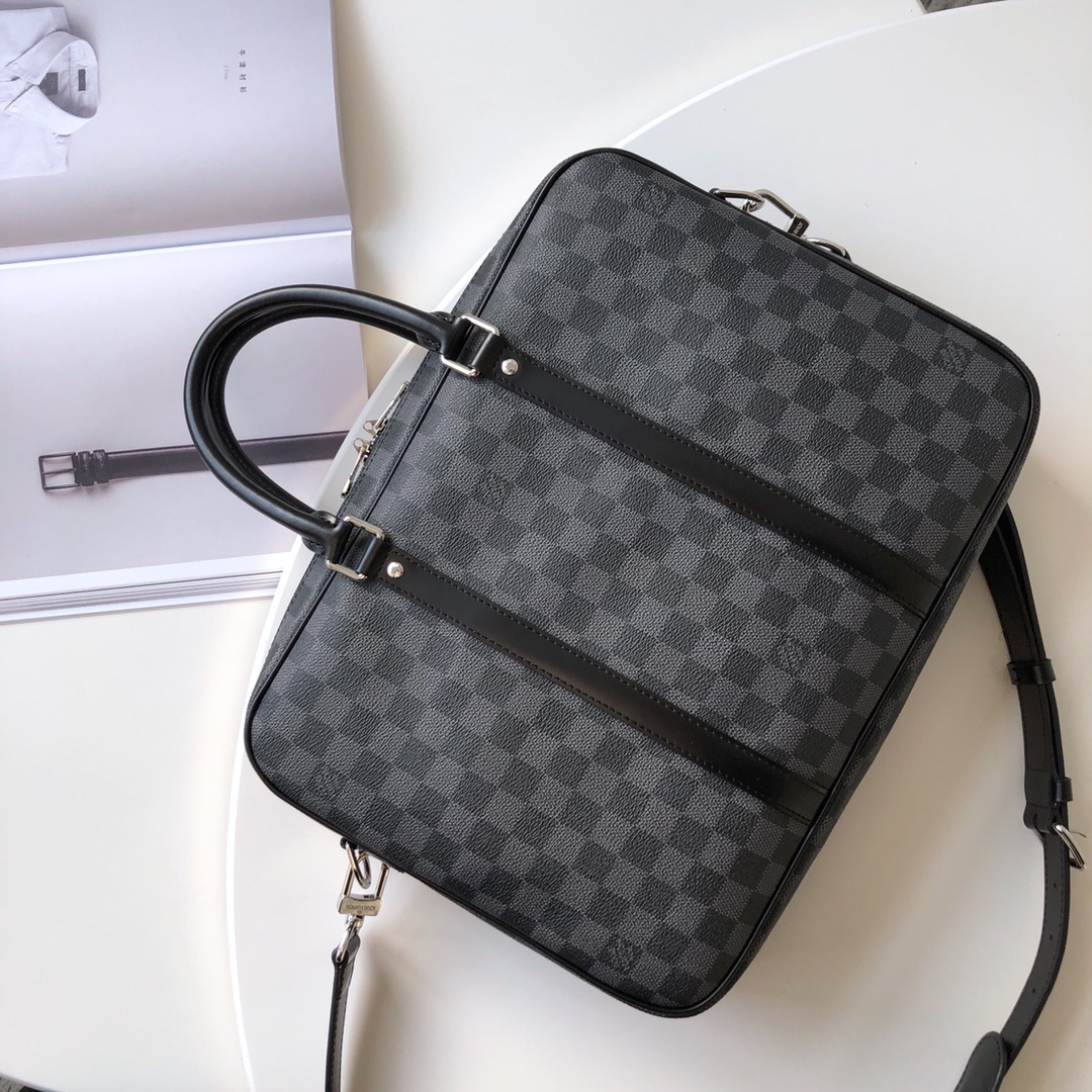 Louis Vuitton LV Porte Documents Voyage 男士公文包 N41478