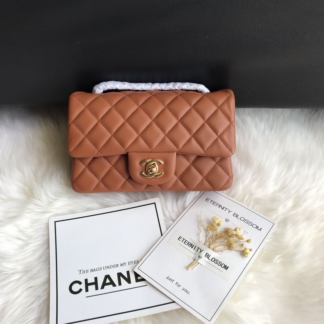 Chanel CF Mini 1116 Leren Schoudertas - Stijlvol en Compact