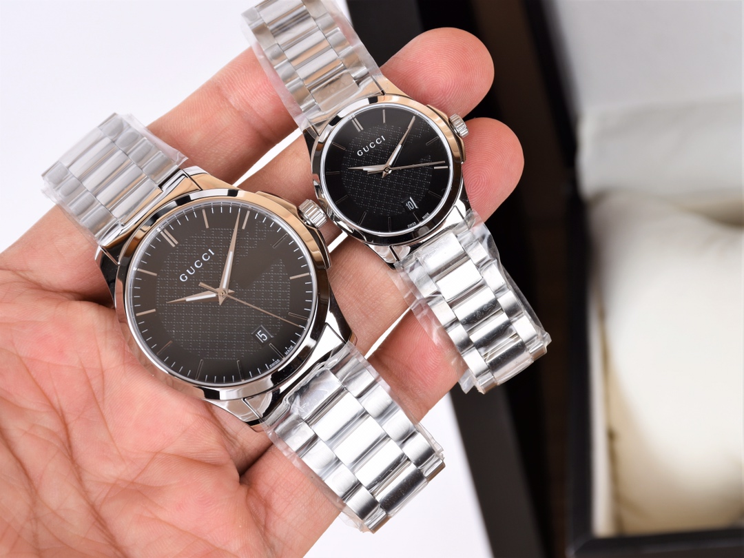 NO:388394,Batch: Original box: 30 Gucci Gucci classic men's model, beautiful and beautiful, sapphire mirror, stainless steel material, Swiss quartz movement, men's watch 40mm, women's watch 28mm dial diameter, complete packaging. Support inspection, and the movement problems are replaced directly within three months.,,gucci,gucci19860909批: 原盒:30 古驰 Gucci 经典男款,上手美美哒,蓝宝石镜面,精钢材质,瑞士石英机芯,男表40mm,女表28mm 表盘直径,配全套包装出.支持验货,三个月内机芯问题直接换新.,,gucci,gucci,Watch