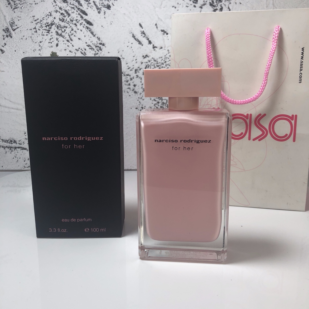 Narciso Rodriguez For Her Eau de Parfum - 100ml, Powdery Pink