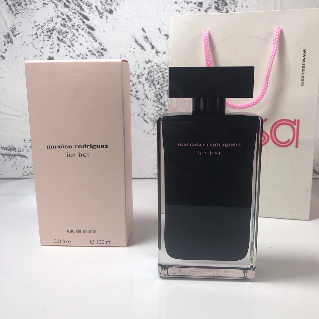 Narciso Rodriguez For Her Eau de Toilette - 100ml - Black Bottle
