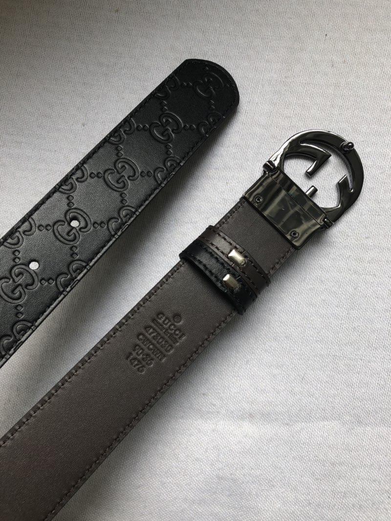配送专柜全套礼盒包装古驰原单头层牛皮