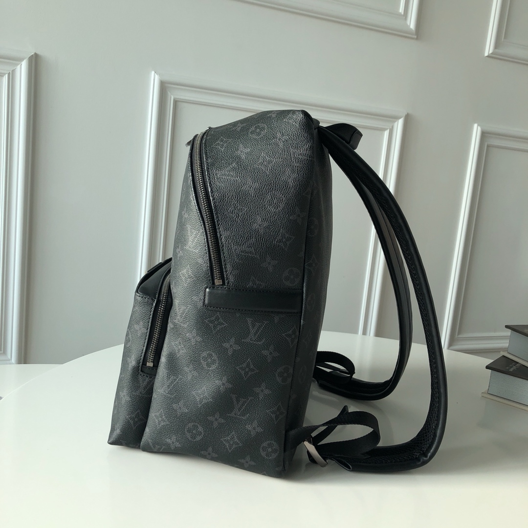 Louis Vuitton LV Discovery黑花双肩包 M43186