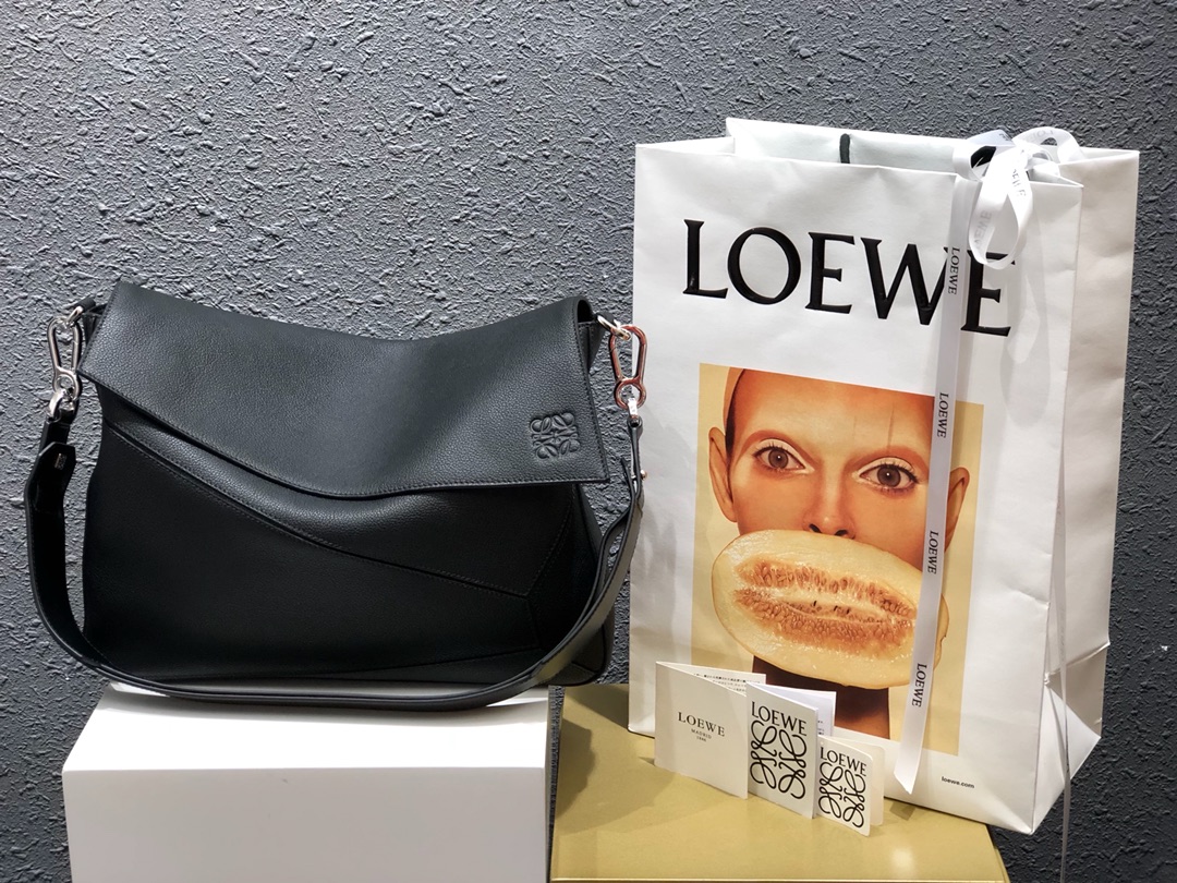 Loewe Puzzle Messenger Bags Buy AAA Cheap
 Men Calfskin Canvas Cotton Cowhide Fashion