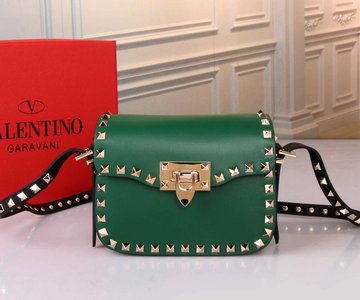 Valentino Crossbody & Shoulder Bags Black Green