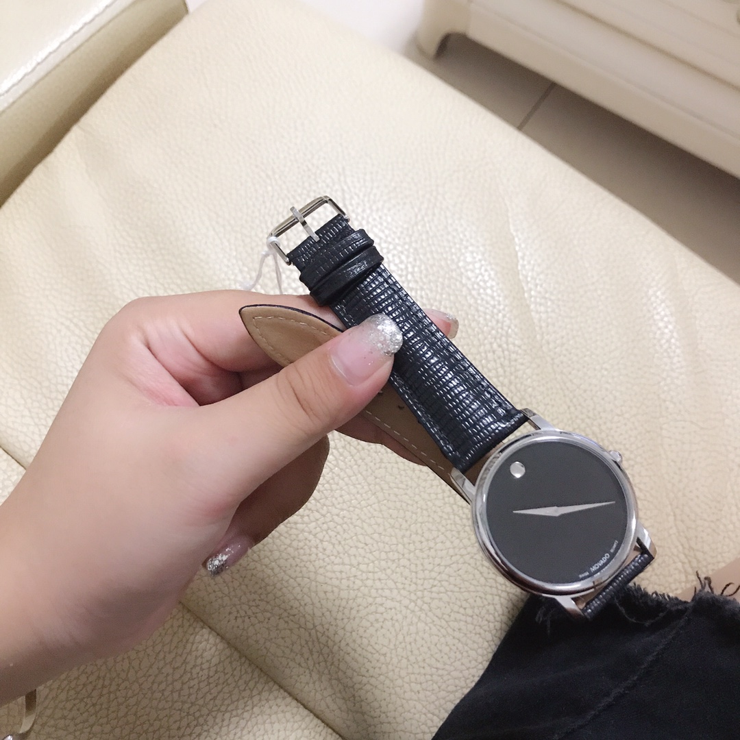 Movado Museum Series: Elegant Couple Matching Watches with Swiss Movement and Stainless Steel - 图片 8
