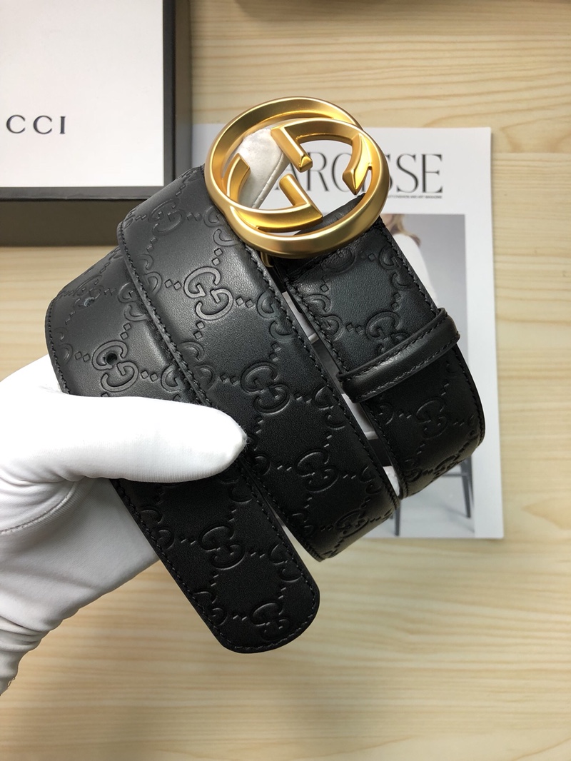 配送专柜全套礼盒包装G:原单头层牛皮