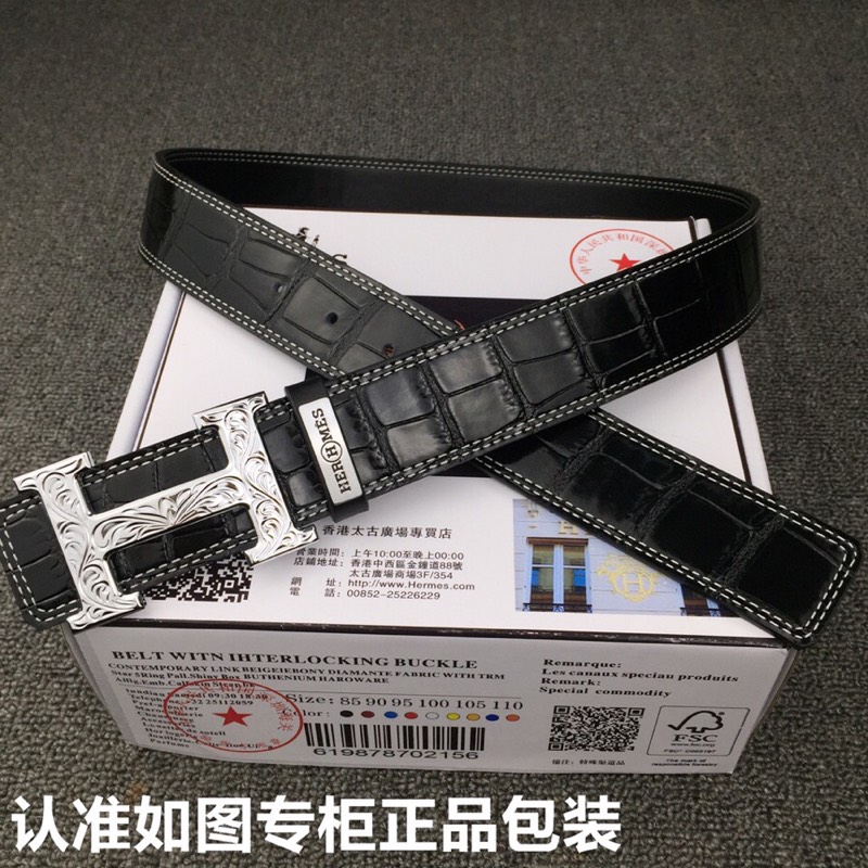 品牌爱马仕.Hermes️鳄鱼纹型号