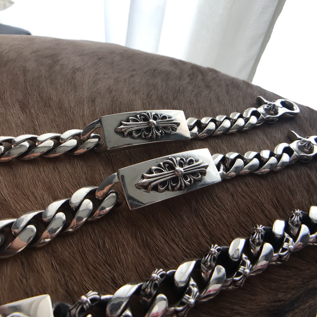 Chrome Hearts 克罗心高版本男款手链部分集合图