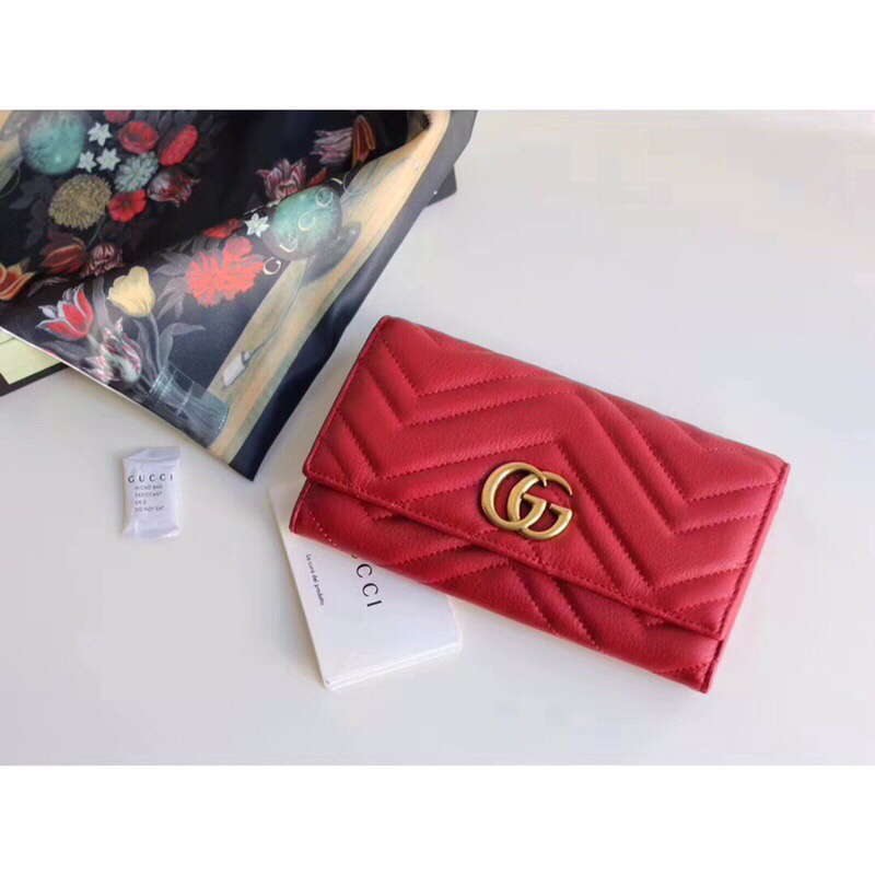 🔺GG Marmont imported calf leather with antique bronze double G hardware. Leather texture matches official store quality. Top-tier original. Model: 443436. Size: 19x10.5x2.5 cm. 32802. image 1