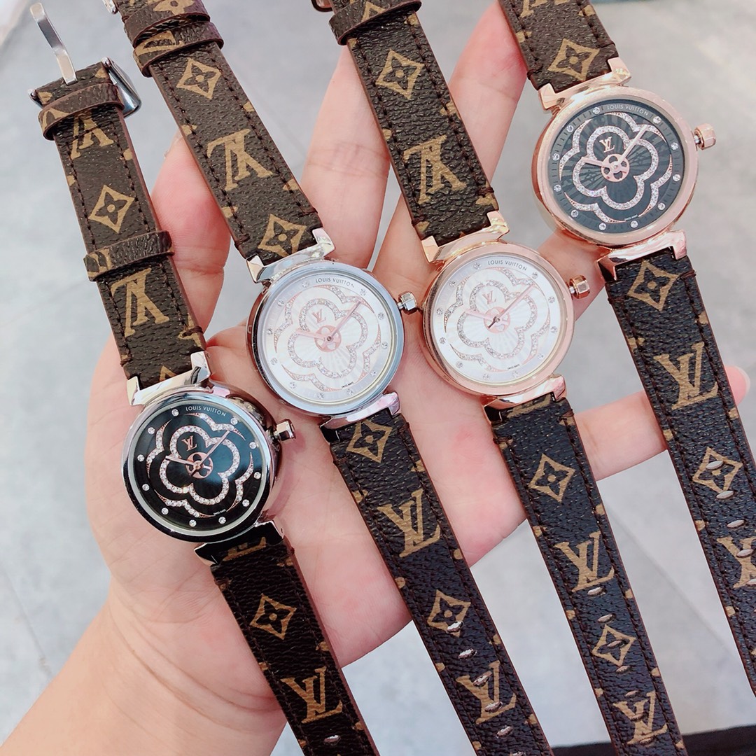 “Louis Vuitton Girl’s Wristwatch and Bag Collection: Elegant, Versatile, Swiss-Made Luxury Accessories” - 图片 5