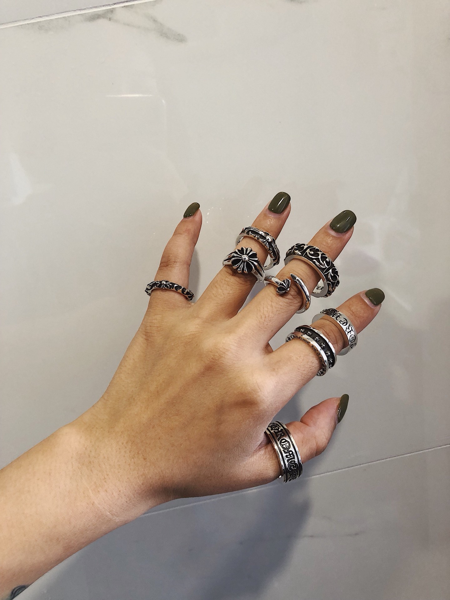 Chrome Hearts 克罗心Chrome hearts▪ 高版戒指
