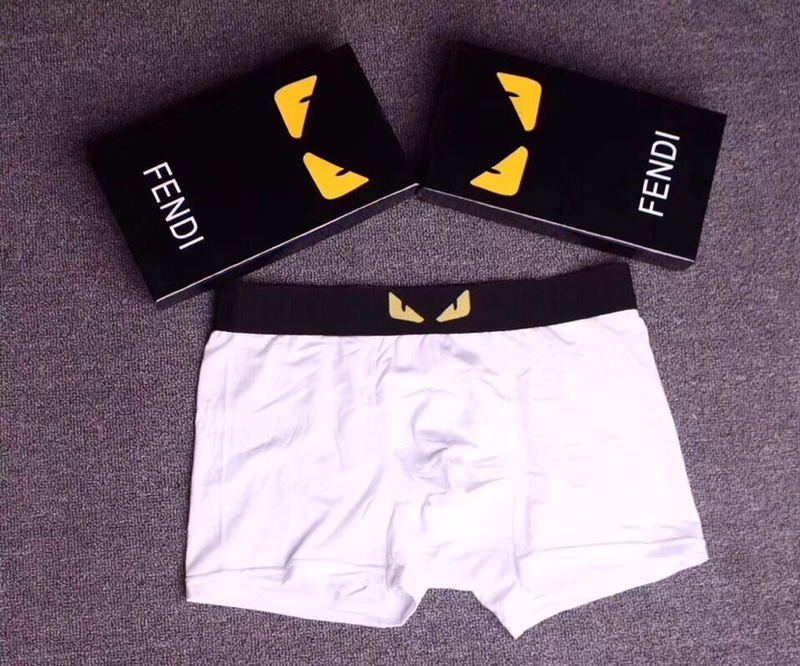  芬迪fendi/小怪兽 男款内裤专柜款！原厂包装吊牌 水洗标齐！完美完美🕵🕵🕵内裤材质为：95%再生纤