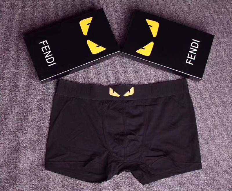  芬迪fendi/小怪兽 男款内裤专柜款！原厂包装吊牌 水洗标齐！完美完美🕵🕵🕵内裤材质为：95%再生纤
