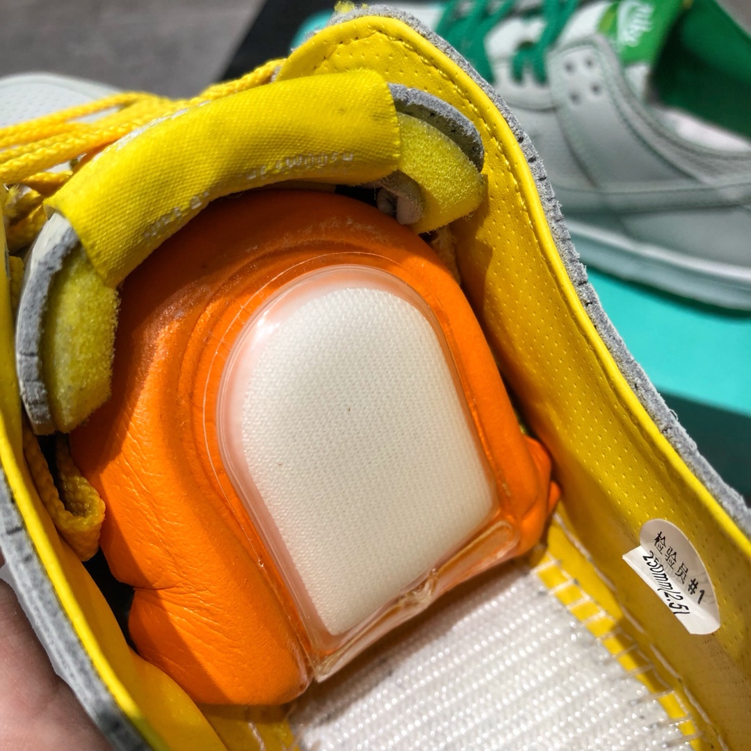 140新款Nike SB Zoom Dunk Low Pro Decon 柠檬黄绿鸳鸯低帮滑板休闲鞋 全头层皮制 内置气垫