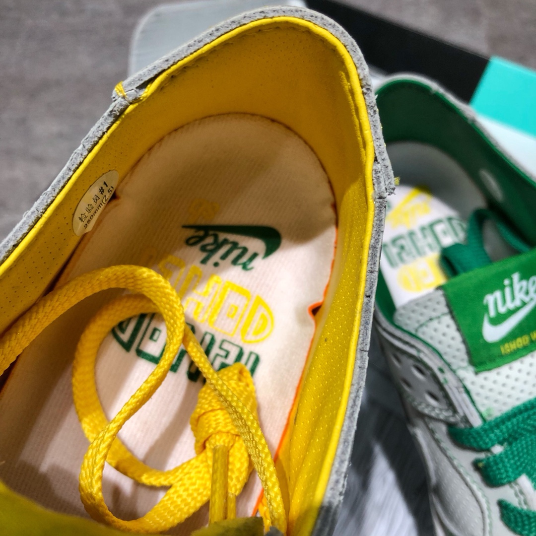 140新款Nike SB Zoom Dunk Low Pro Decon 柠檬黄绿鸳鸯低帮滑板休闲鞋 全头层皮制 内置气垫