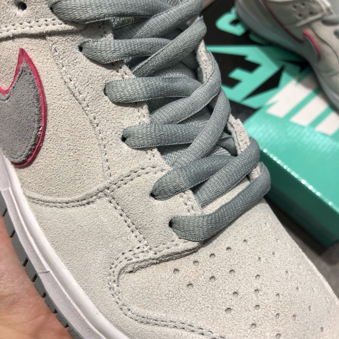 140 Ni k e Dunk Low SB “TRD QS Pigeon” 灰粉 全新原盒真标